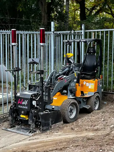 04 Egaliseren met 90cm bak